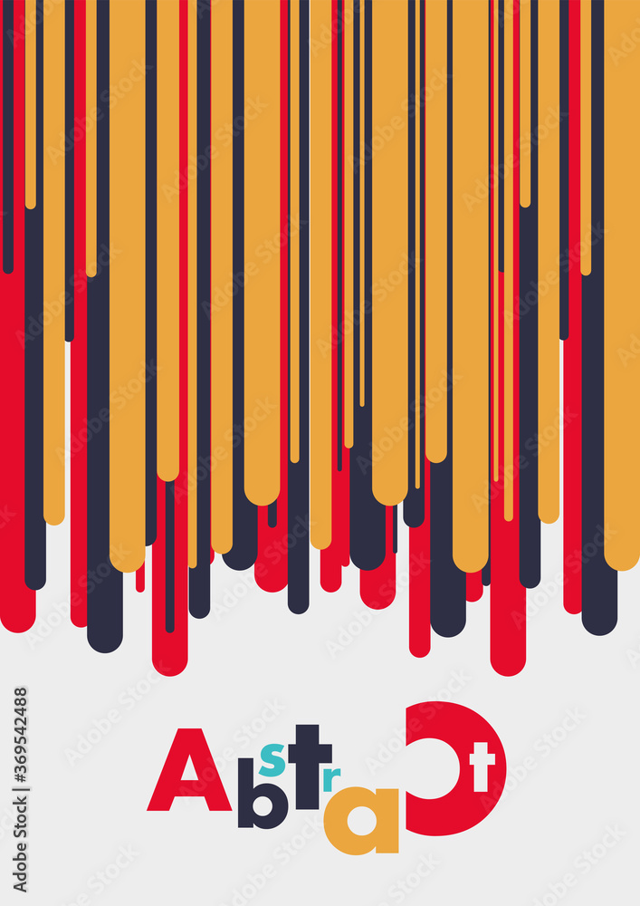 Vector abstract background with vertical stripes and creative abstract logo beneath Vector abstract background with vertical stripes and creative abstract logo beneath