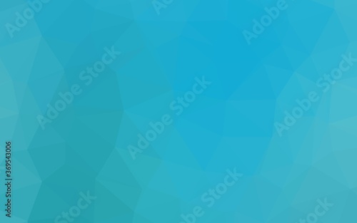 Light BLUE vector polygon abstract background. Shining colored illustration in a Brand new style. Polygonal design for your web site.