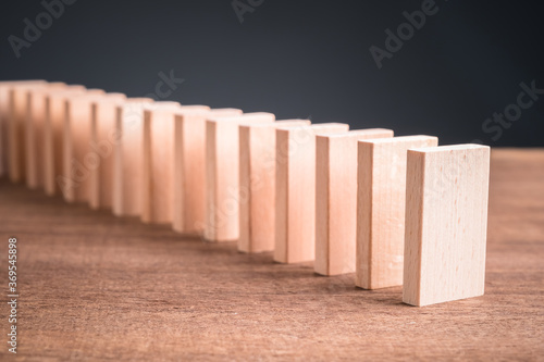 Stable Wooden Domino