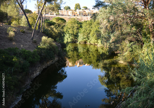 La Ribera del Guadaíra es un Monumento Natural de carácter mixto y ecocultural que ocupa un tramo del río Guadaíra de unos 10 km de longitud photo