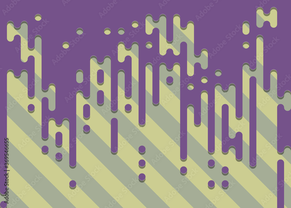 Abstract Rounded Color Lines halftone transition background illustration Abstract Rounded Color Lines halftone transition background illustration
