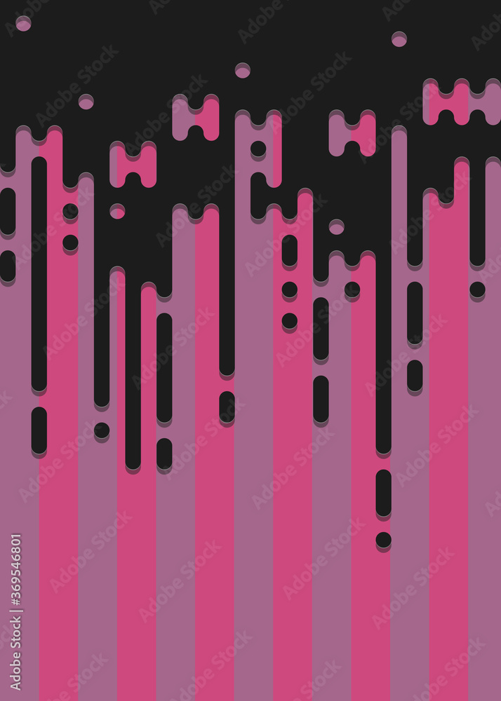 Abstract Rounded Color Lines halftone transition background illustration Abstract Rounded Color Lines halftone transition background illustration
