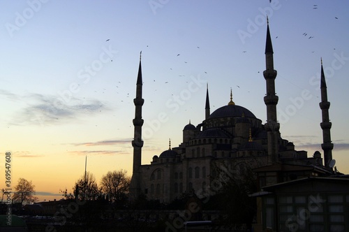 istanbul at sunset