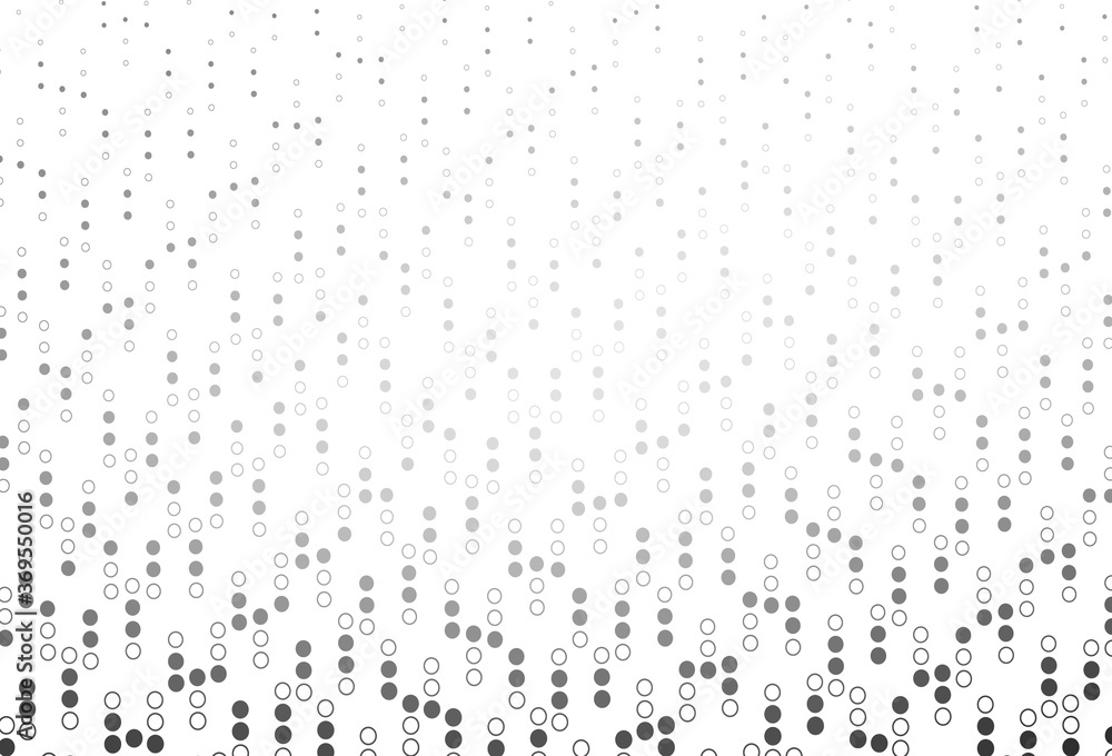 Light Silver, Gray vector template with circles.