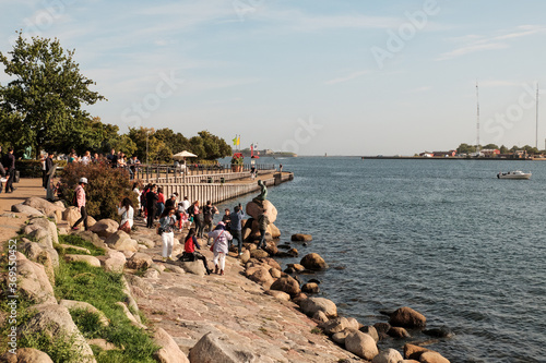 Denmark. Copenhagen. The statue of 