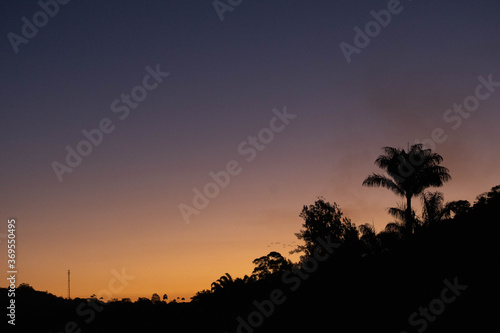 sunset in Brazil