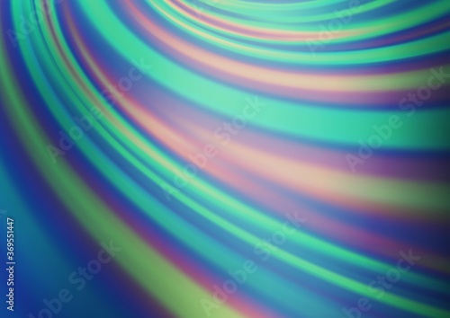 Light BLUE vector blur pattern. Colorful illustration in blurry style with gradient. The template can be used for your brand book.