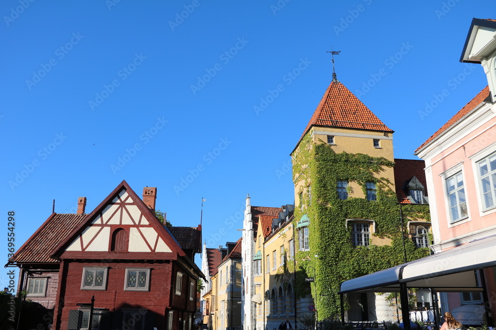 Visby town at Gotland, Sweden

