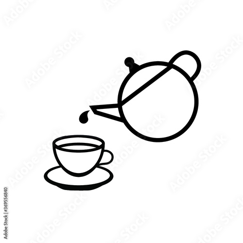 pink teaset icon