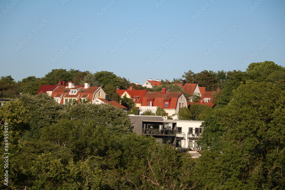 Visby town at Gotland, Sweden