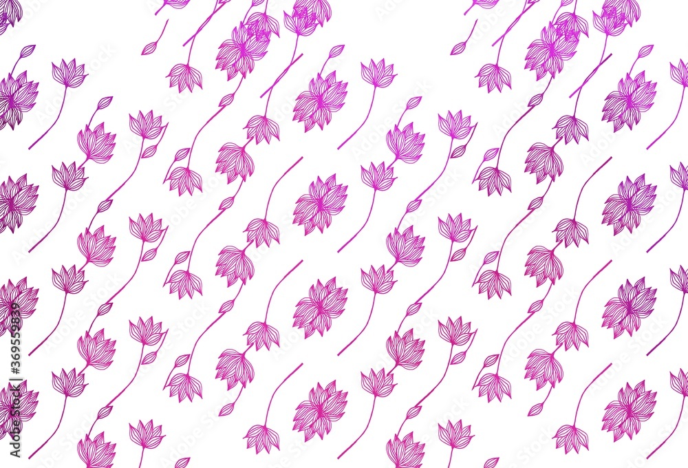Light Purple, Pink vector sketch texture.