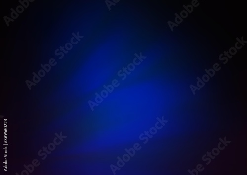 Dark BLUE vector bokeh template. Shining colorful illustration in a Brand new style. The blurred design can be used for your web site.