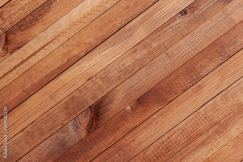 Woden table background made brown plank.