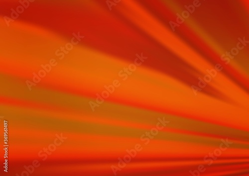 Light Orange vector layout with flat lines. Lines on blurred abstract background with gradient. Pattern for business booklets, leaflets.