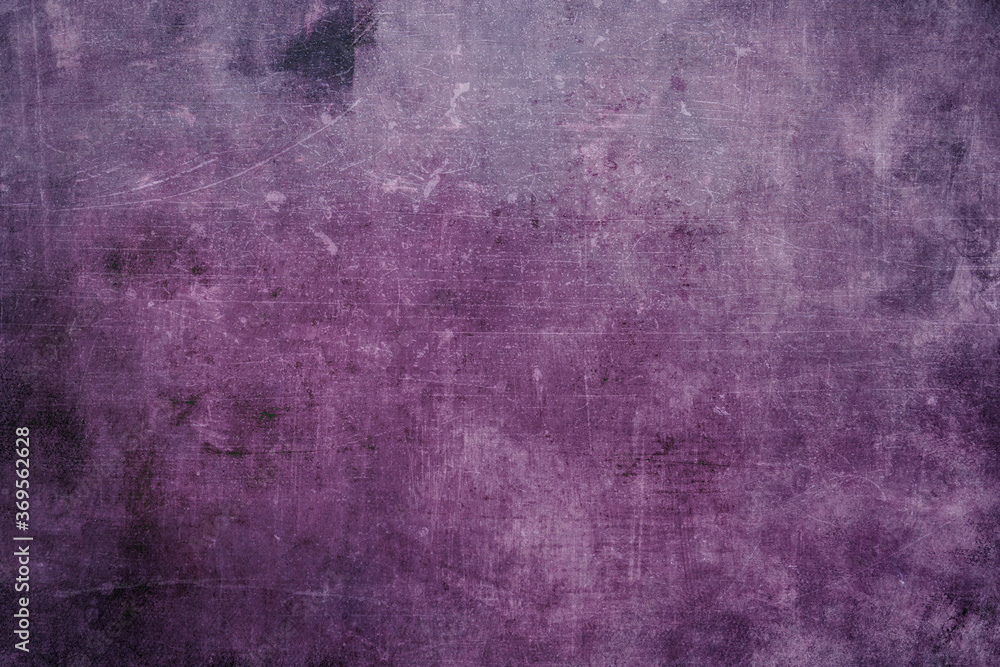 Fototapeta premium Old purple grungy wall