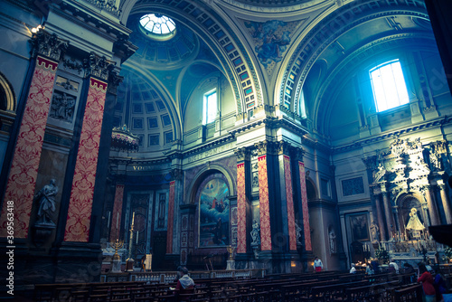 Tablou pe pânză Brompton Oratory, Roman Catholic Church, South Kensington, SW7, London, UK