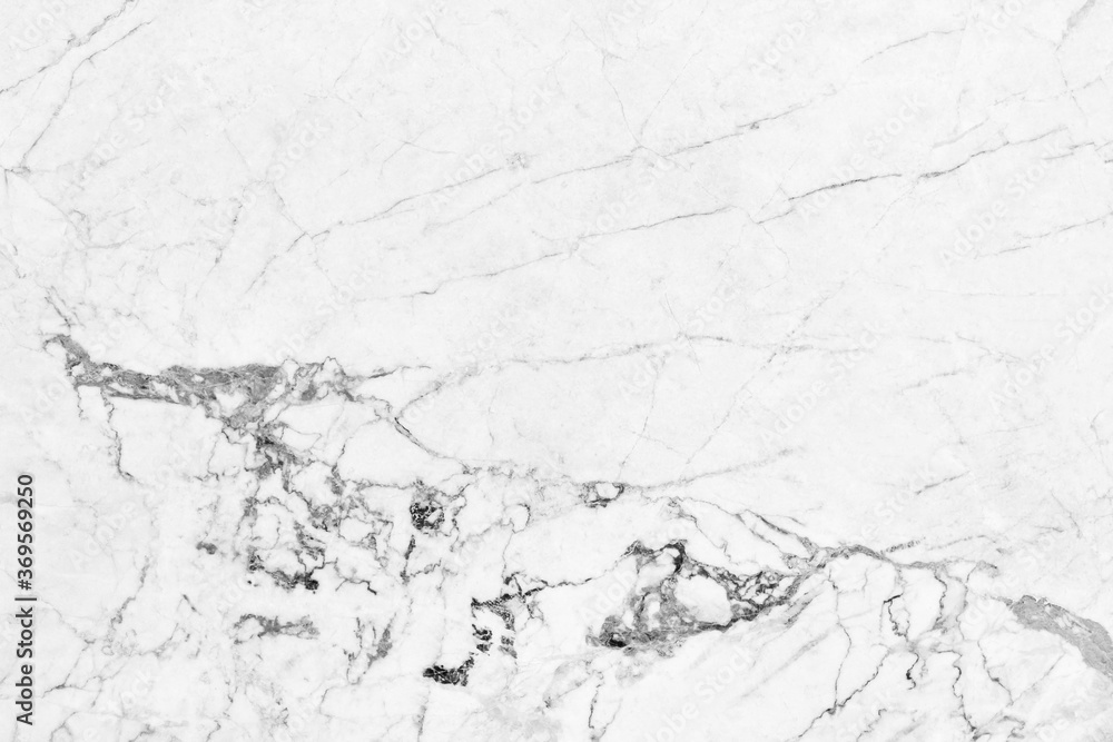 Obraz premium White marble texture background pattern with high resolution.