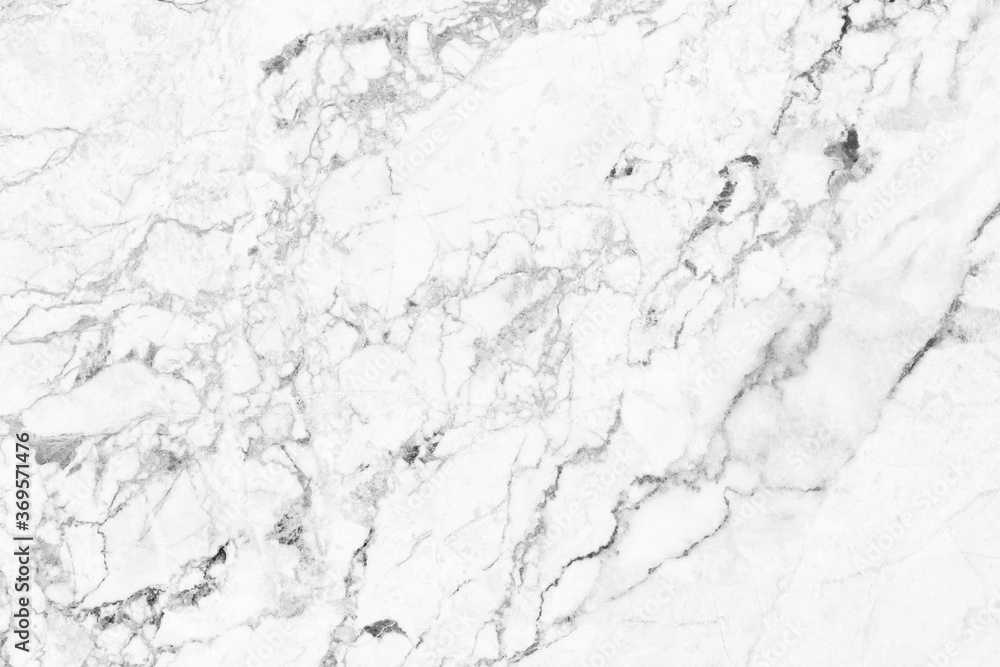 White marble texture background pattern with high resolution.