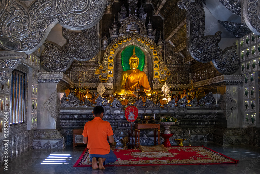 Wat Sri Suphan (Silver Temple) in Chiang Mai, Thailand