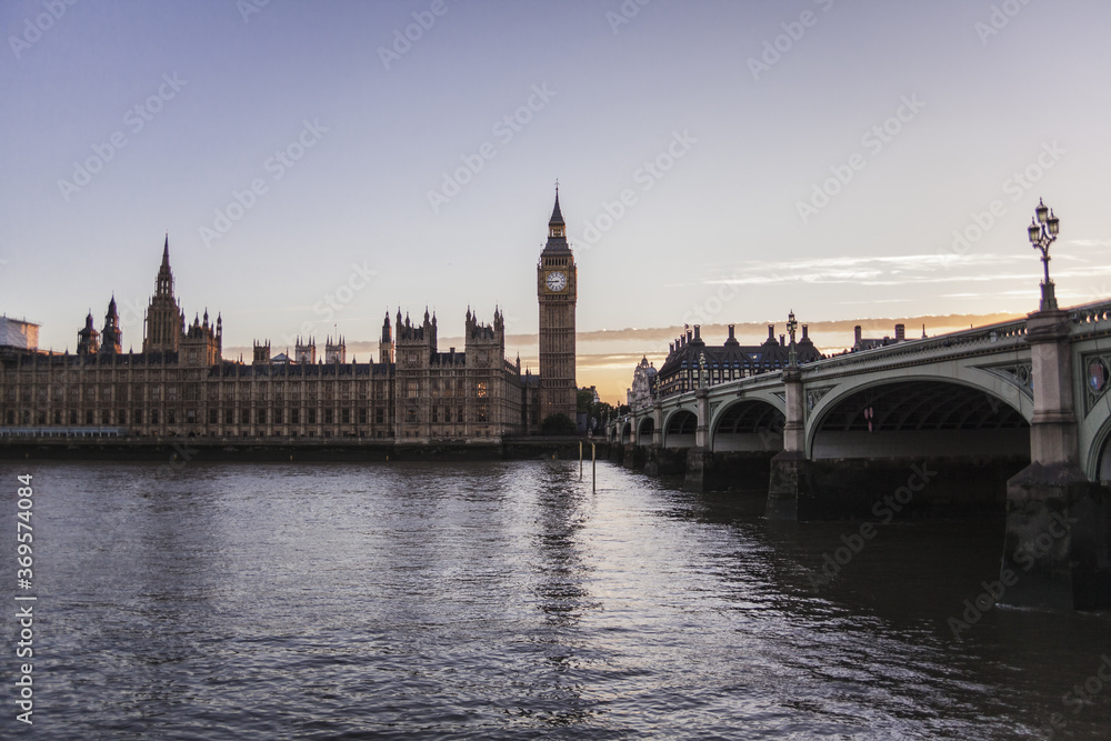 Fototapeta Overview of Big Ben in London