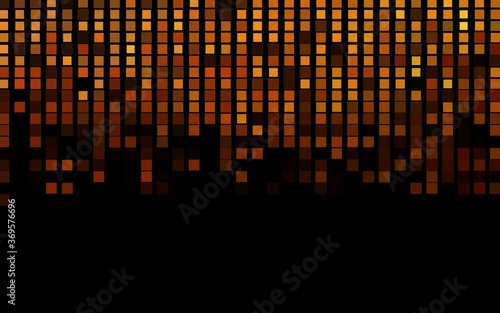 Dark Orange vector backdrop with rectangles, squares. Illustration with set of colorful rectangles. Pattern for busines ad, booklets, leaflets