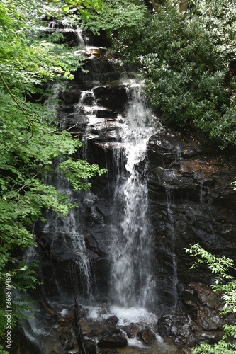 waterfall in nature