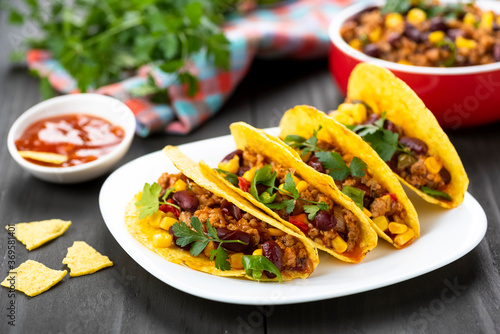 Mexican food - delicious tacos