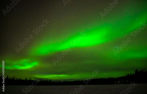 Northern lights at Yellowknife  Canada