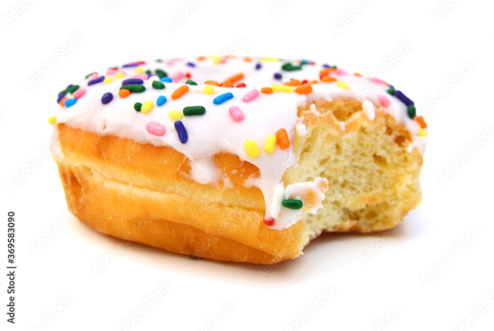 Donut isolated on white background. Donut isolated on white background.