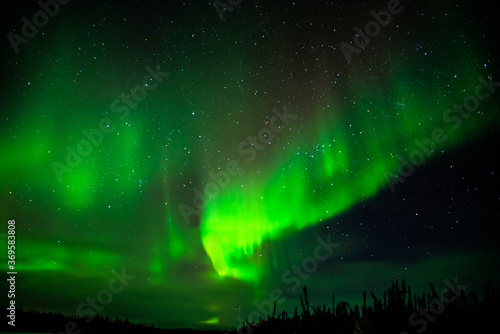 Northern lights at Yellowknife  Canada