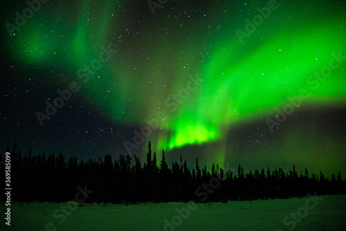Northern lights at Yellowknife, Canada © Betty Rong