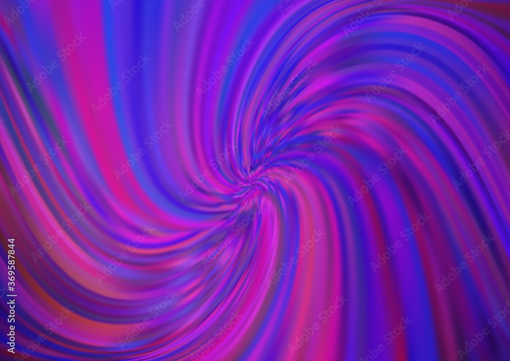 Fototapeta premium Light Purple vector template with liquid shapes. Shining illustration, which consist of blurred lines, circles. Marble design for your web site.