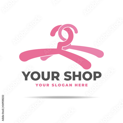 illustration of botique logo design