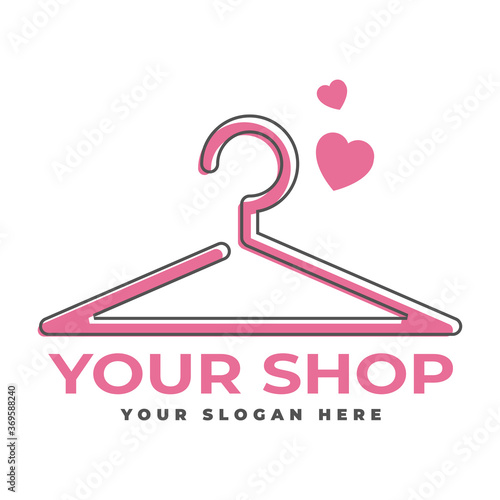illustration of botique logo design