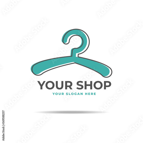 illustration of botique logo design