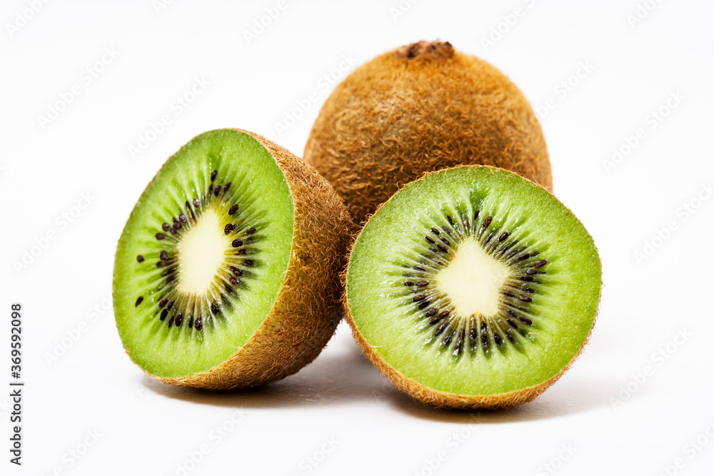 Kiwi fruit isolated on white background
Kiwi fruit isolated on white background