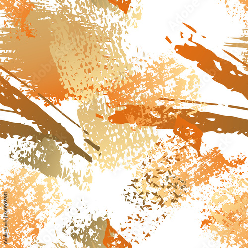 Splatter Brush Stroke Surface. Watercolor Endless 