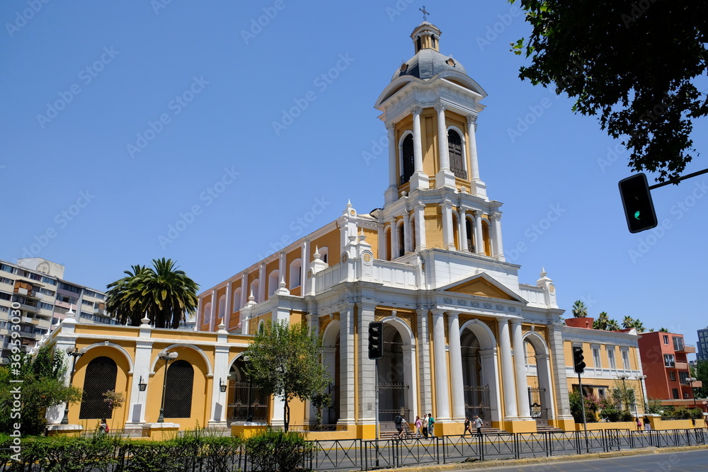 Obraz premium Chile Santiago - Church of Divine Providence (Iglesia de la Divina Providencia)