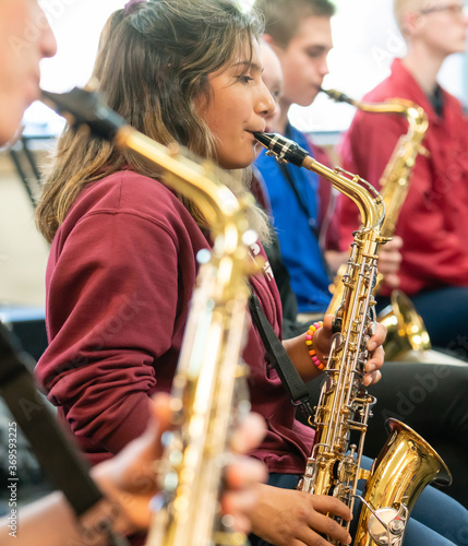 High School Concert Band Class