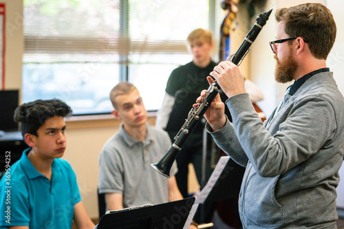 High School Concert Band Class