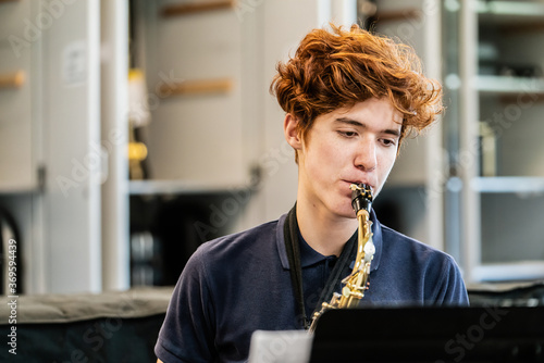 High School Concert Band Class