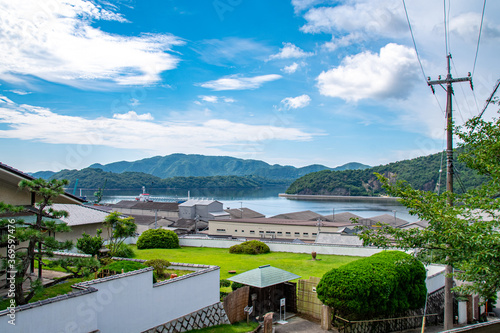 瀬戸内海の風景・片上湾　岡山県備前市　The view of Katakami bay and Seto-naikai , Inland sea of Japan, located in Bizen city , Okayama pref. Japan photo