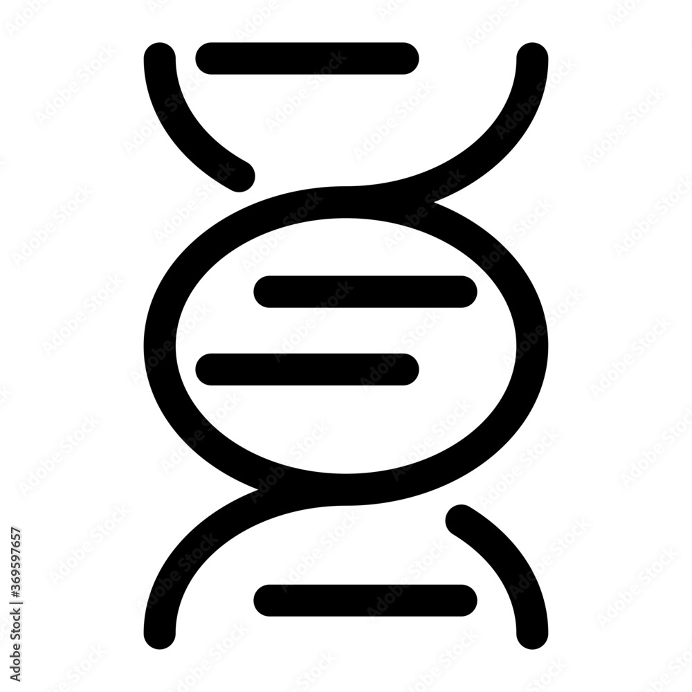 Genetic of dna icon