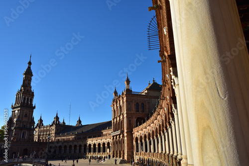 Plaza de Espana in Seville, Spain photo