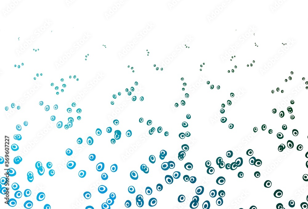 Light Blue, Green vector layout with circle shapes. Light Blue, Green vector layout with circle shapes.