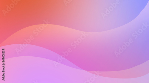 Abstract gradient pink Orange color tech futuristic template background. Decorate for ad, poster, template print, artwork