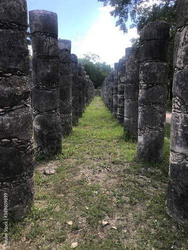 ruins of the ancient city of pompeii