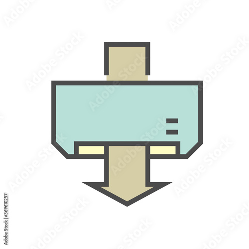 Air conditioner control vector icon design, editable stroke.