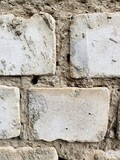 stone wall background. blocks of grey stones. Stones material texture
