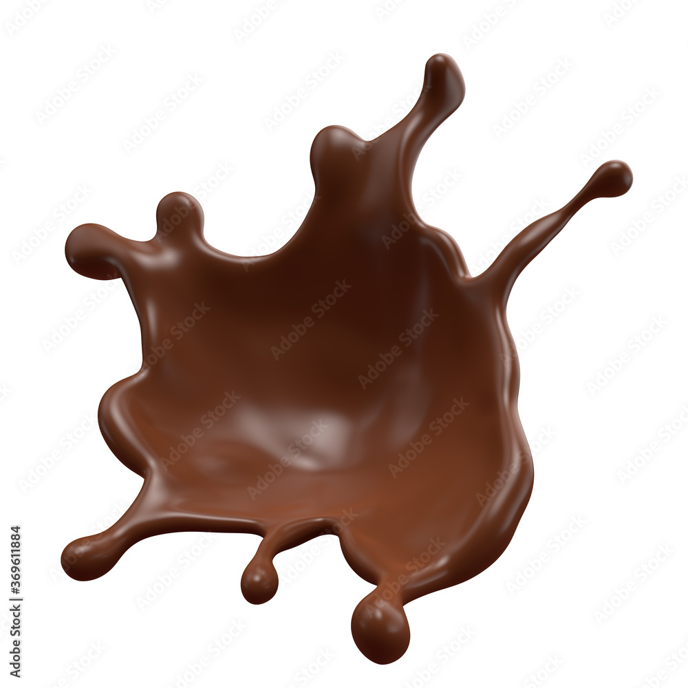 Chocolate Milk splash 3d realistic Chocolate Milk splash 3d realistic
